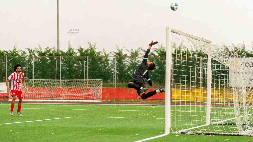 La parata finale di Meli